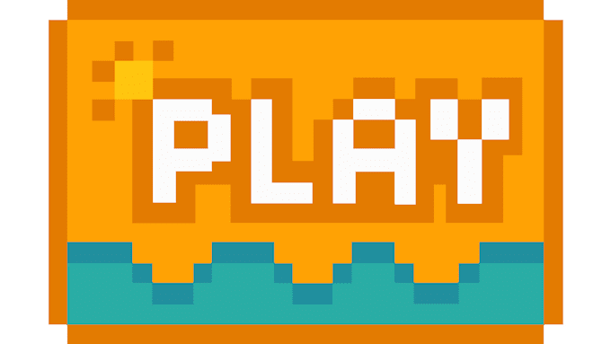 create cute pixel art UI buttons and panels for your game