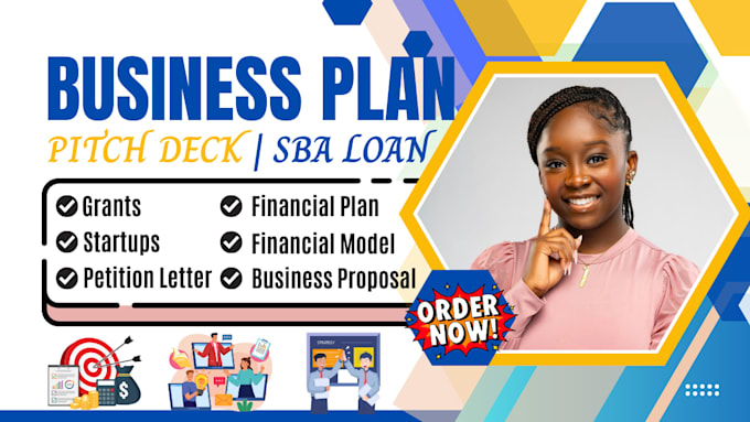 write business plan, pitch deck, sba loan, competitive analysis, lead generation