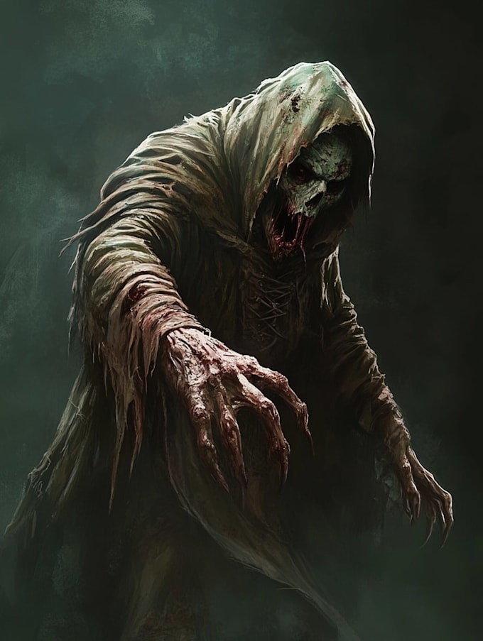 fantasy horror and fantasy horror character