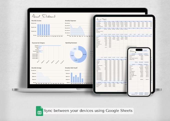 Create custom excel spreadsheets and automate google sheets dashboards ...
