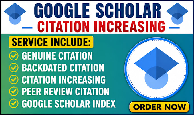 increase google scholar citation,write backdated and publish research articles