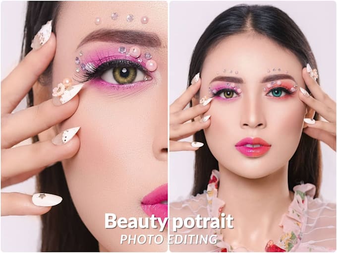 do professional beauty and high end skin retouching