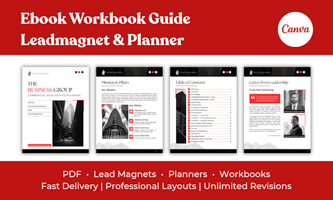 design pdf coaching guide in canva