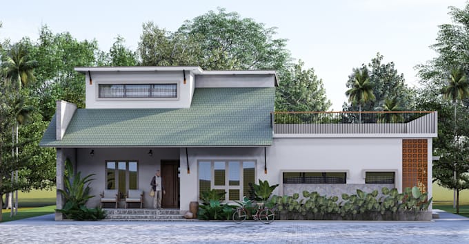 design your space and create 3d stunning architecture visualization