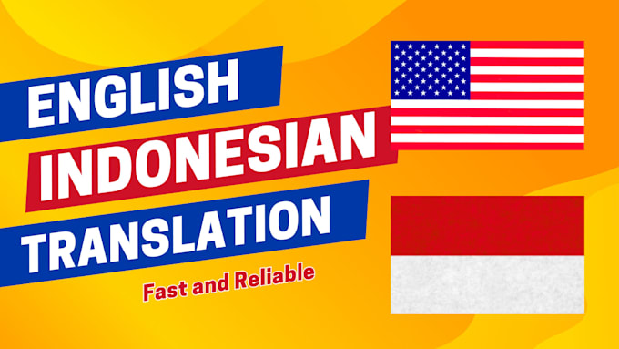 translate english to indonesian business  documents