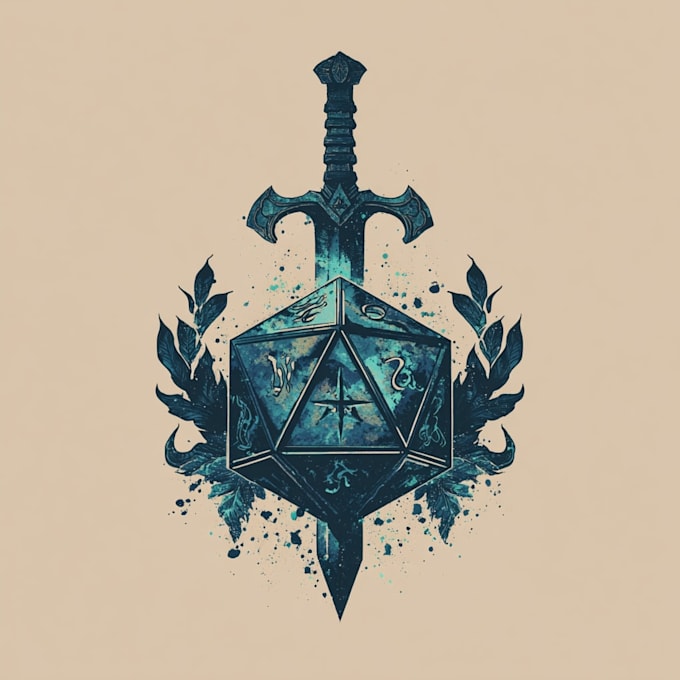 design a custom fantasy logo