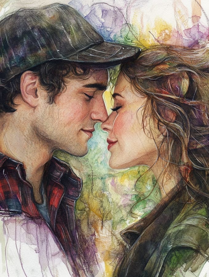 draw faceless couple illustration couples portrait