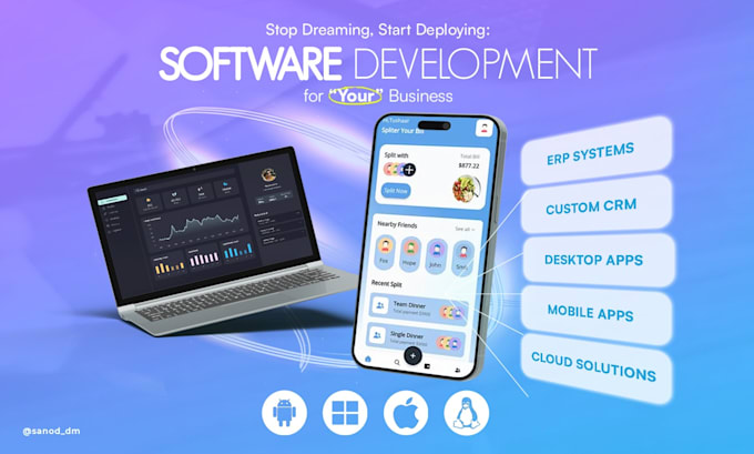 develop professional desktop and mobile applications