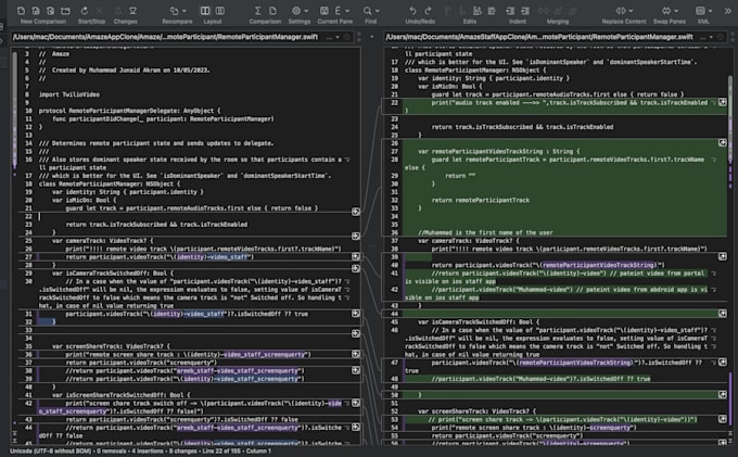 work on ios app bugs using swift and swiftui