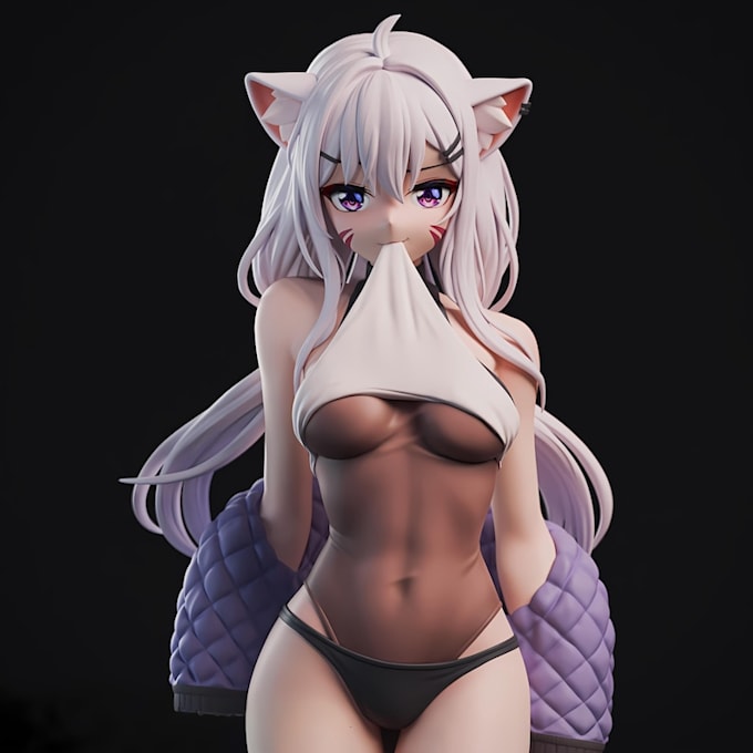 do vrchat avatar commission, vr, character, anime avatar, vroid, furry, nsfw