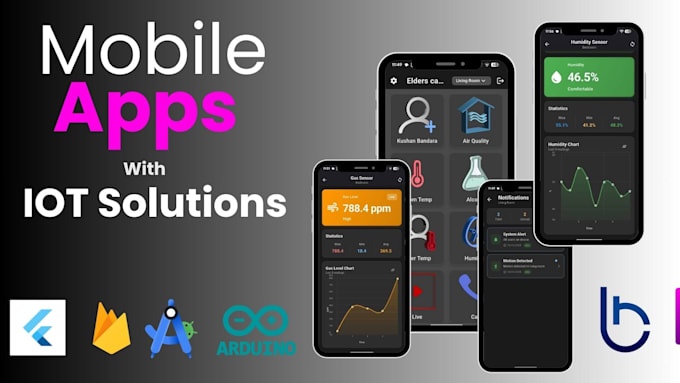 build iot mobile apps using flutter with ble nfc mqtt esp32