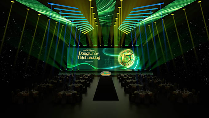 design unique stage,3d event rendering,3d lighten, vectorwork,auditorium design