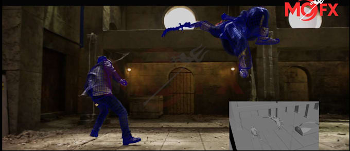 do matchmove, camera tracking and rotomation for vfx