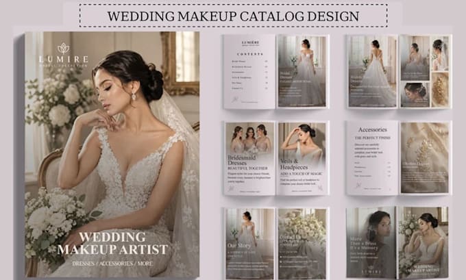 design professional brochure product catalog, company profile or magazine layout