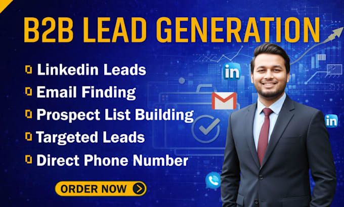 do b2b lead generation linkedin leads or email list building