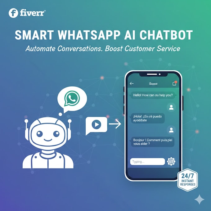 build smart whatsapp ai customer service agents with API support