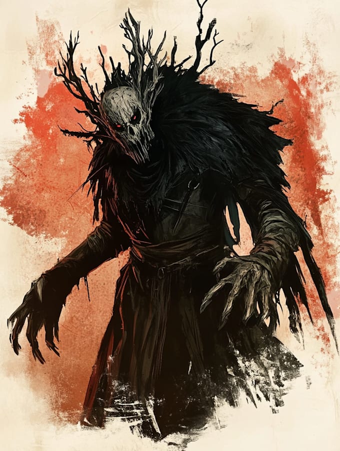 fantasy horror and fantasy horror character