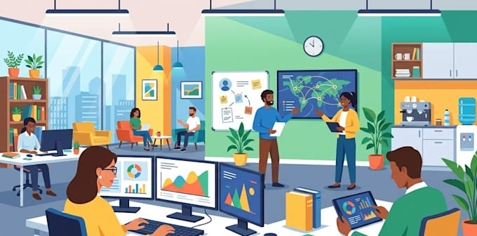 create unique 2d animated explainer video with script and voiceover