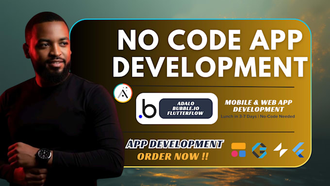 custom no code app development with adalo, glide, and bubble