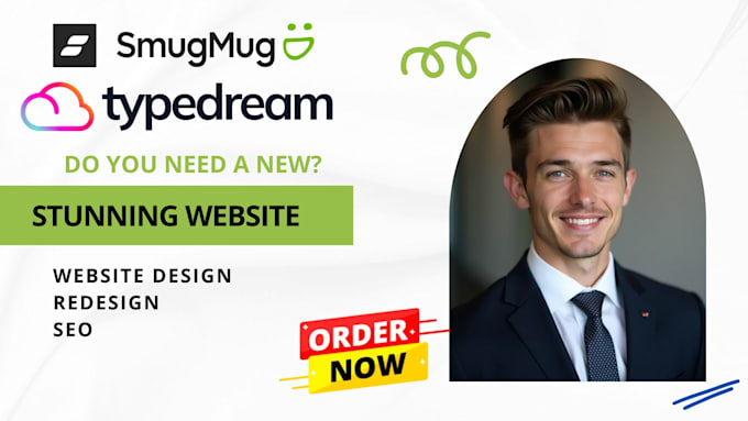 showit website, smugmug, typedream, pixiest