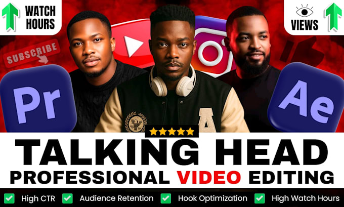 edit documentary, talking head editor, faceless youtube video or interview