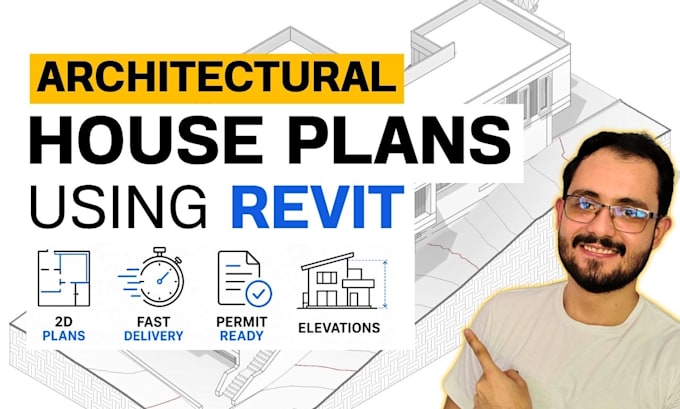 draw professional architectural house plans in revit