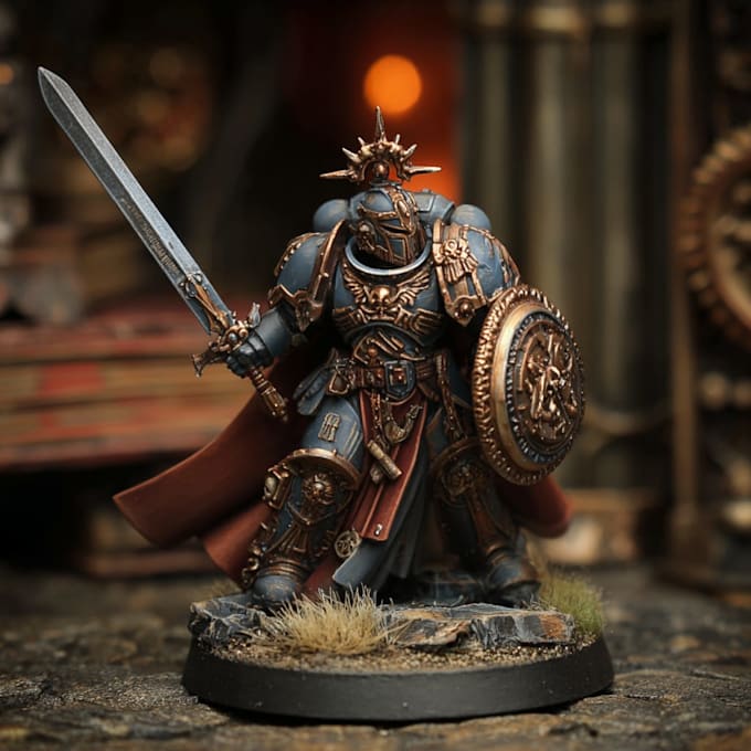 paint your warhammer 40k and fantasy miniatures