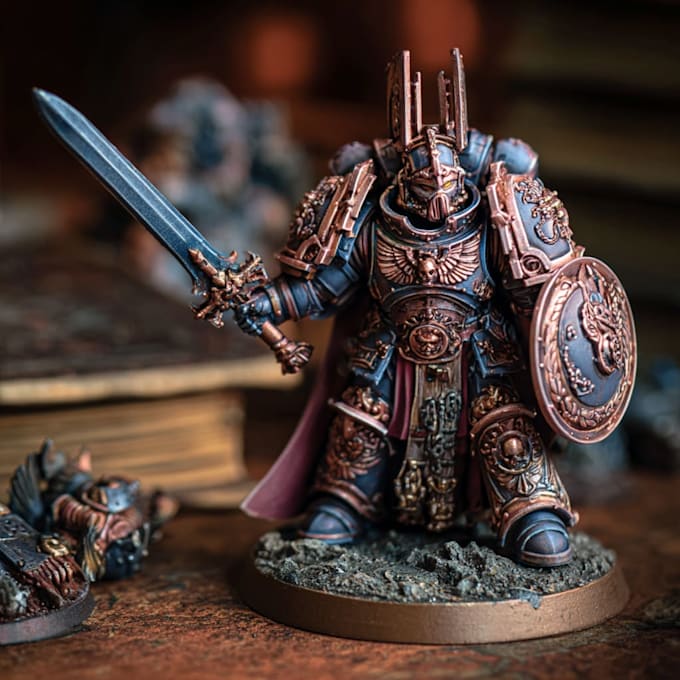 paint your warhammer 40k and fantasy miniatures