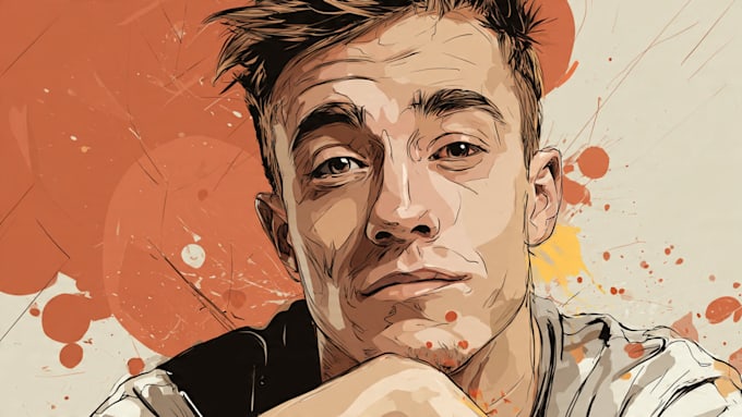 draw cartoon vector portrait or illustration