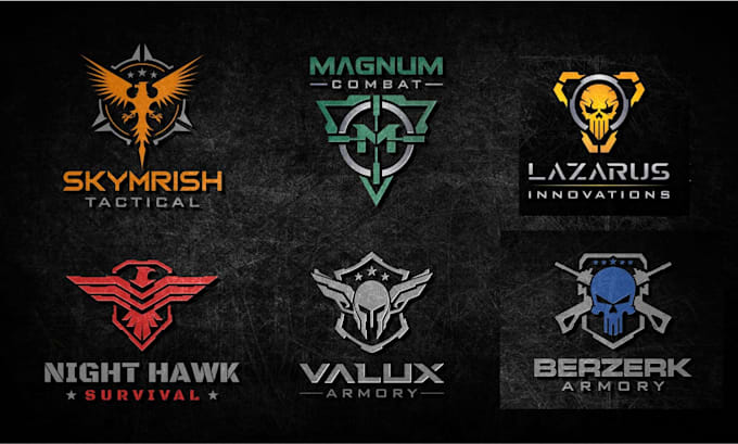 do amazing military, armory, tactical patch logo design