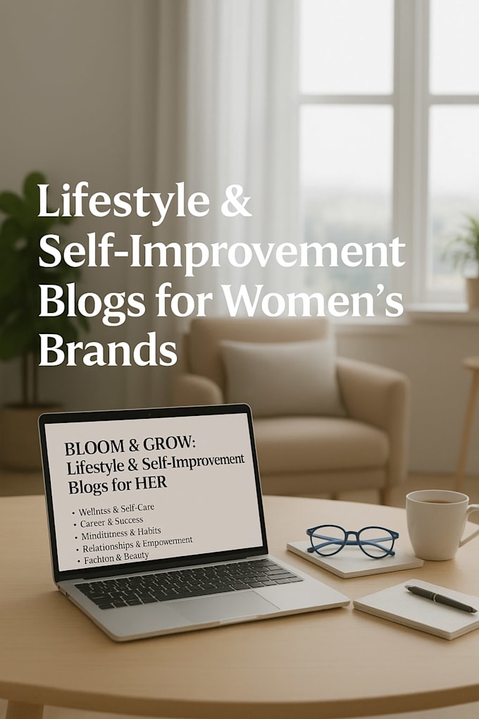 write lifestyle and self improvement blogs and articles
