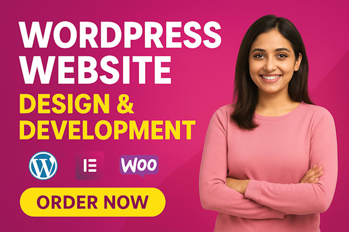 create your front end and back end website