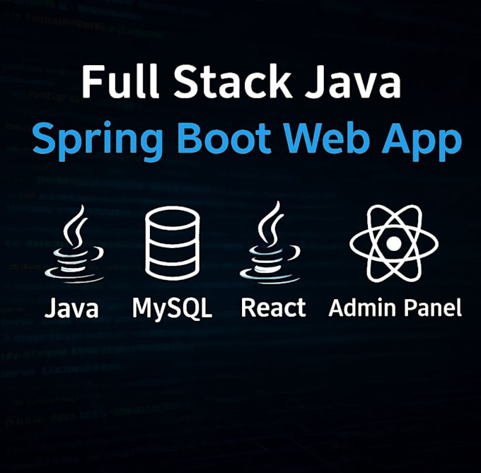 develop a java spring boot web application