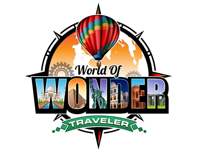 design unique travel logo