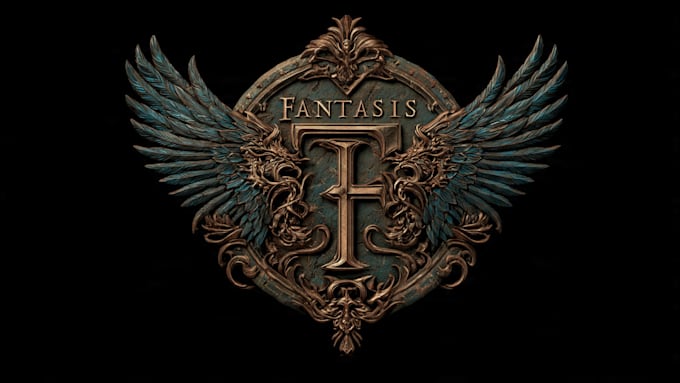 design awesome rpg fantasy or sci fi logo for you