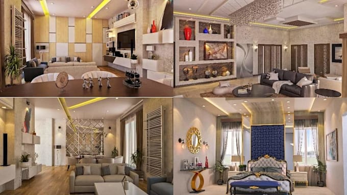 do professional 3d autocad plan and interior design