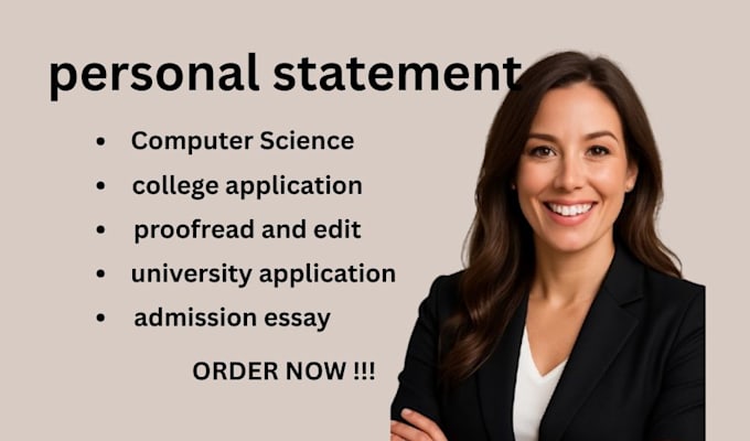 proofread and edit your computer science   personal statement or sop