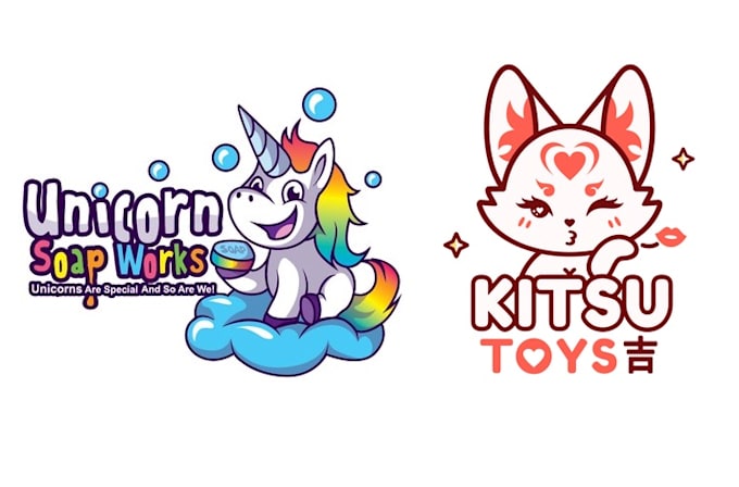 design cute kawaii mascot logo