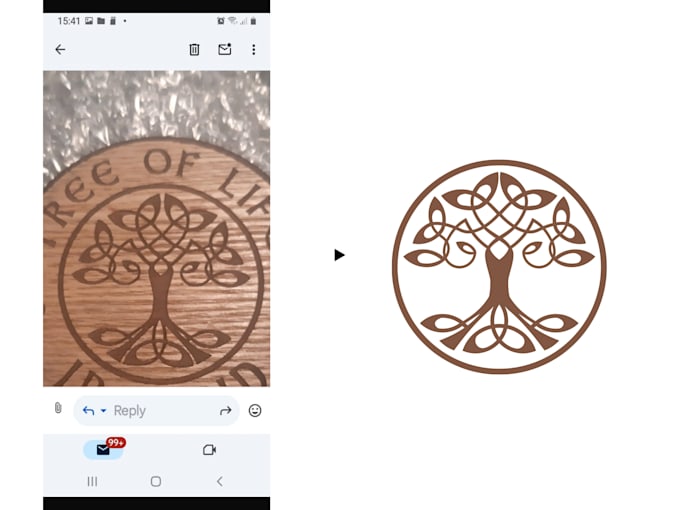 vectorise your ai logo