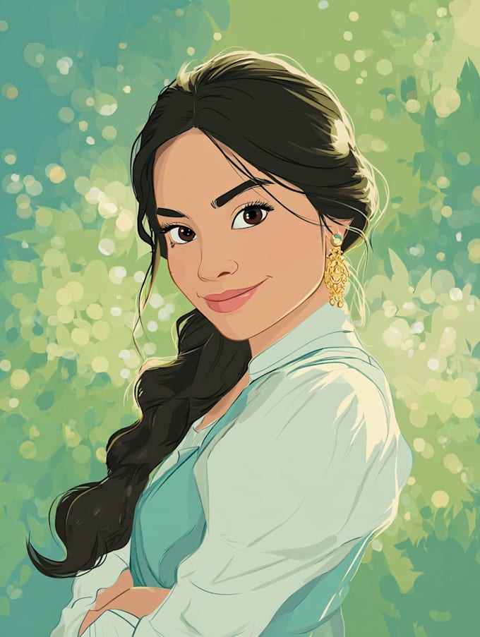 do disney cartoon portrait