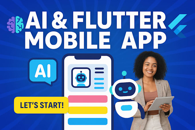 develop mobile app, flutter mobile app development, flutter developer, ai mobile