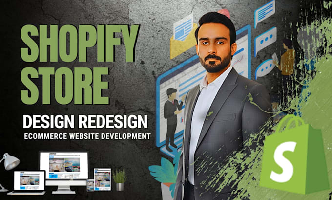 shopify store design redesign and ecommerce website development