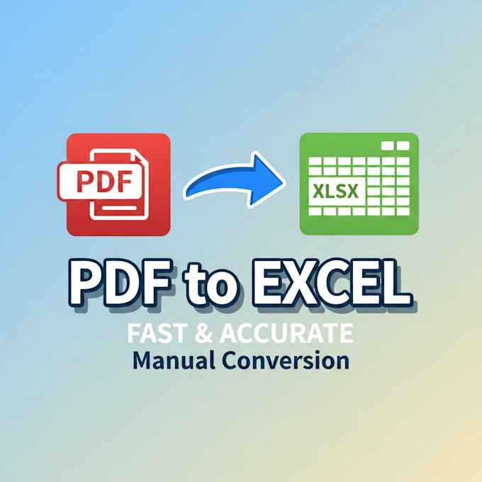 convert pdf to excel data