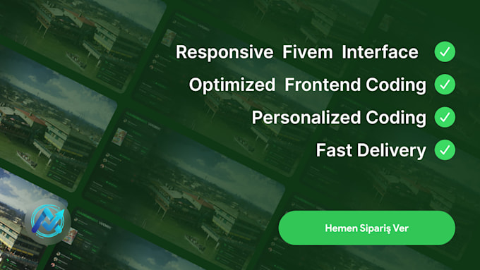 code the frontend of the fivem design