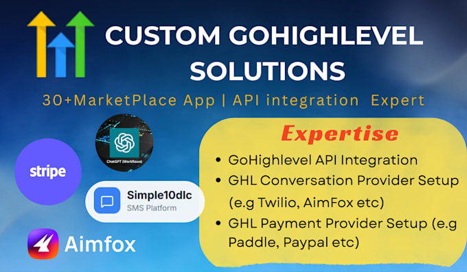 develop gohighlevel marketplace apps, ghl custom integration