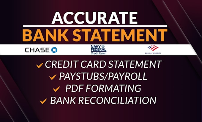 do bank statement conversion pdf to excel, reconcile