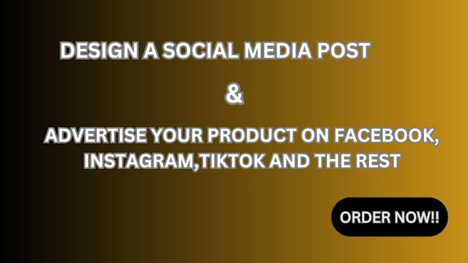 design a creative ads for social media growth