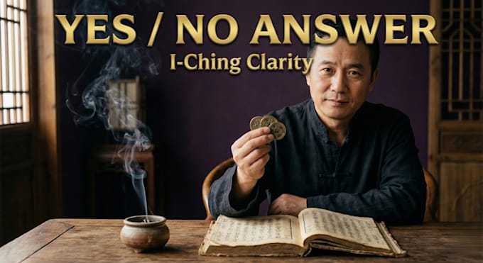 give you a clear yes or no answer and guidance using I ching