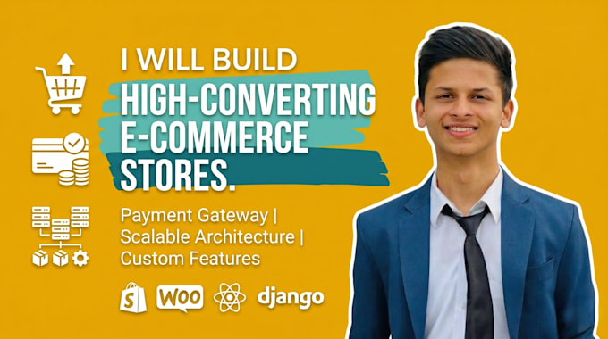 develop a complete ecommerce website