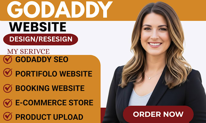 build godaddy ecormmerce website redesign website godaddy airo godaddy SEO